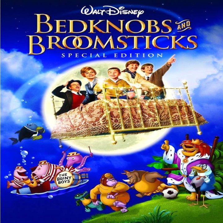 تخت خواب سحرآمیز Bedknobs And Broomsticks